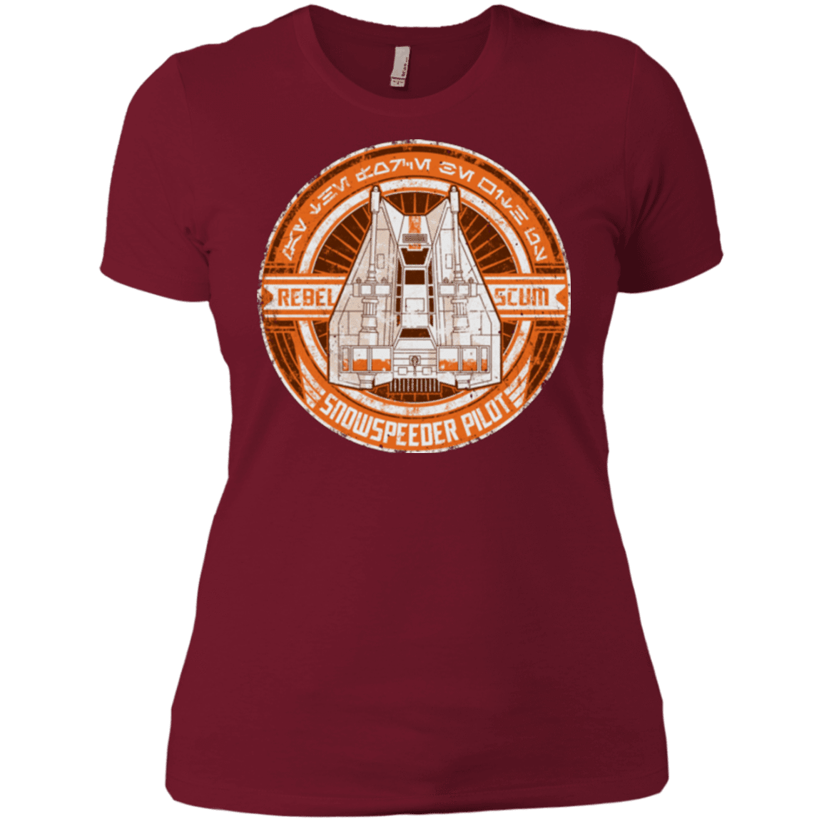 T-Shirts Scarlet / X-Small Snowspeeder Scum Women's Premium T-Shirt