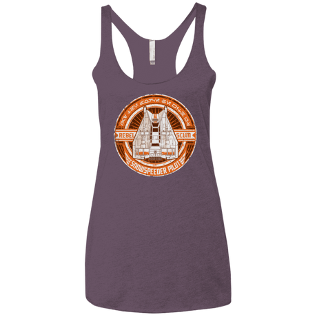 T-Shirts Vintage Purple / X-Small Snowspeeder Scum Women's Triblend Racerback Tank