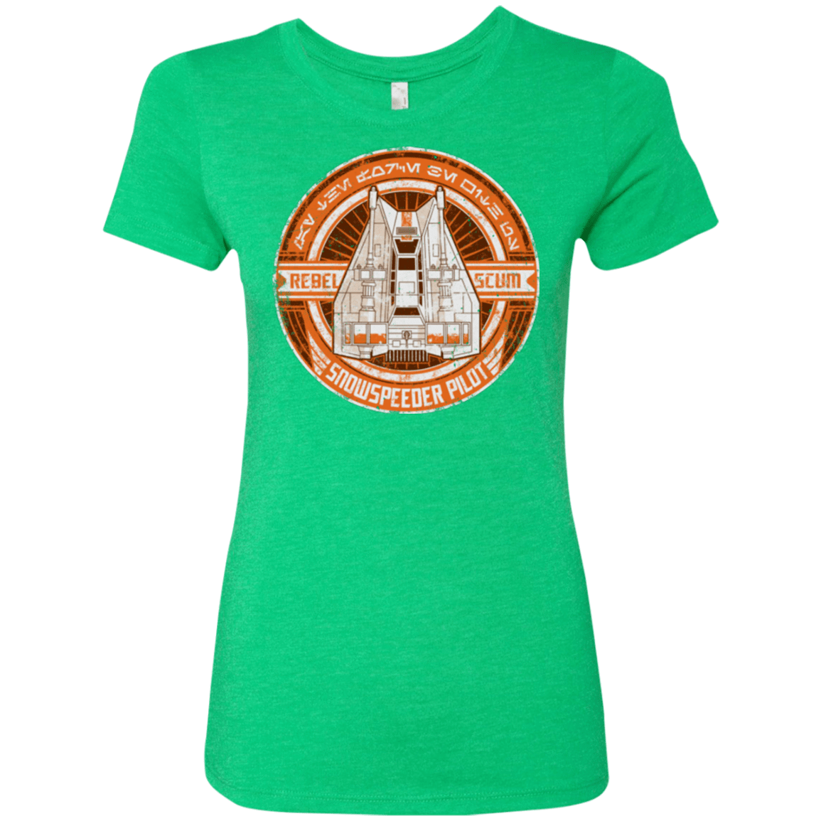 T-Shirts Envy / S Snowspeeder Scum Women's Triblend T-Shirt