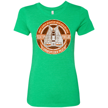 T-Shirts Envy / S Snowspeeder Scum Women's Triblend T-Shirt