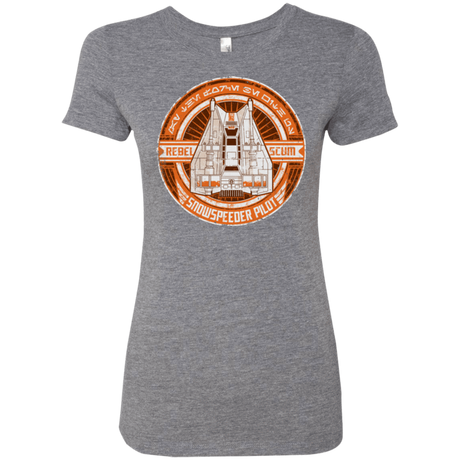 T-Shirts Premium Heather / S Snowspeeder Scum Women's Triblend T-Shirt