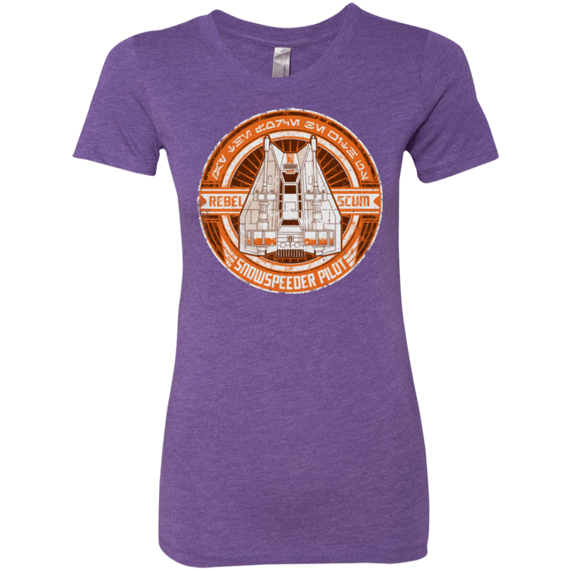 T-Shirts Purple Rush / S Snowspeeder Scum Women's Triblend T-Shirt