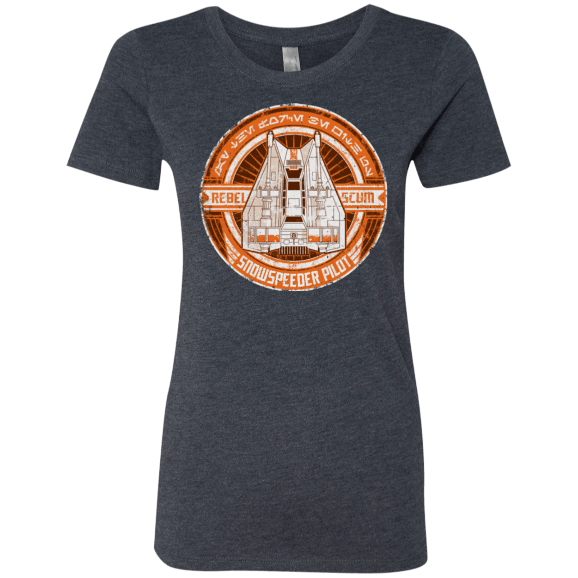 T-Shirts Vintage Navy / S Snowspeeder Scum Women's Triblend T-Shirt