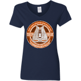 T-Shirts Navy / S Snowspeeder Scum Women's V-Neck T-Shirt