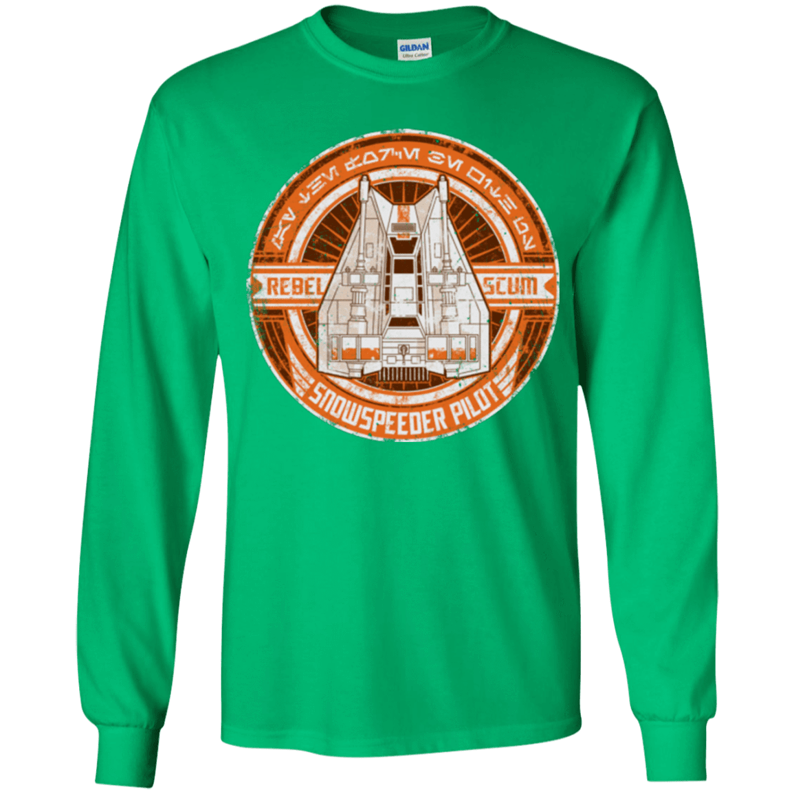 T-Shirts Irish Green / YS Snowspeeder Scum Youth Long Sleeve T-Shirt