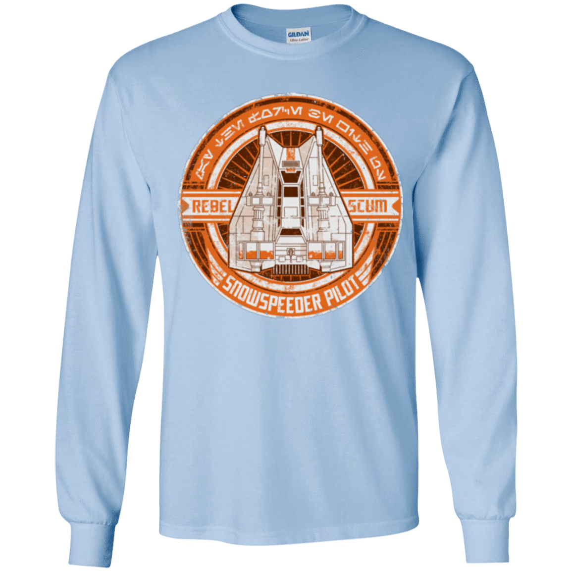 T-Shirts Light Blue / YS Snowspeeder Scum Youth Long Sleeve T-Shirt