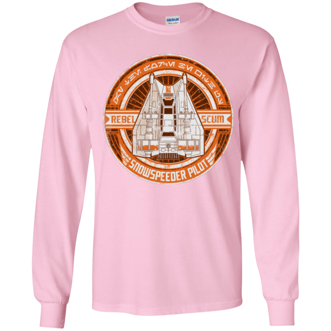 T-Shirts Light Pink / YS Snowspeeder Scum Youth Long Sleeve T-Shirt