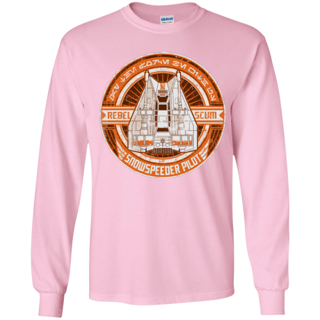 T-Shirts Light Pink / YS Snowspeeder Scum Youth Long Sleeve T-Shirt