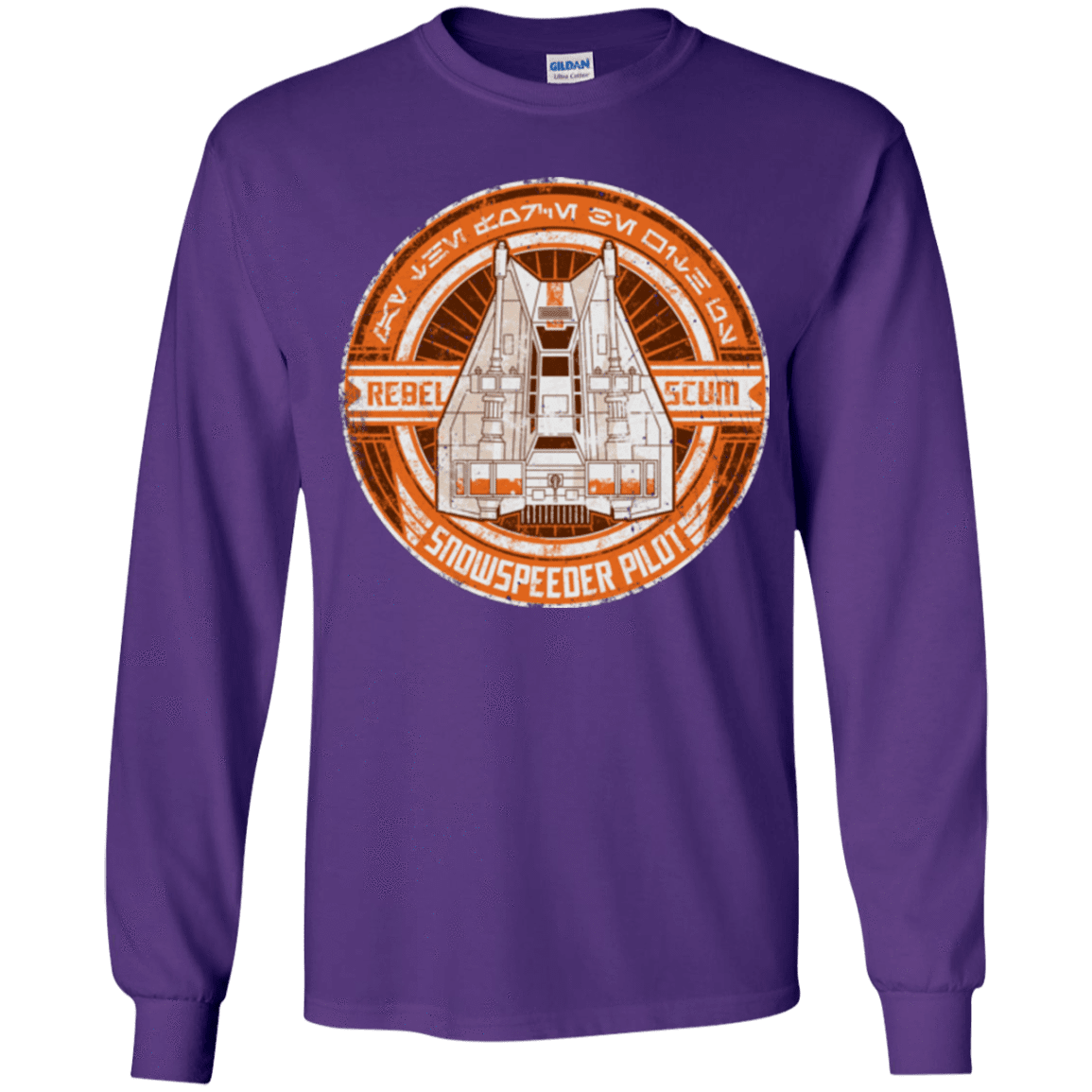 T-Shirts Purple / YS Snowspeeder Scum Youth Long Sleeve T-Shirt