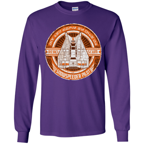 T-Shirts Purple / YS Snowspeeder Scum Youth Long Sleeve T-Shirt