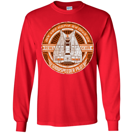 T-Shirts Red / YS Snowspeeder Scum Youth Long Sleeve T-Shirt