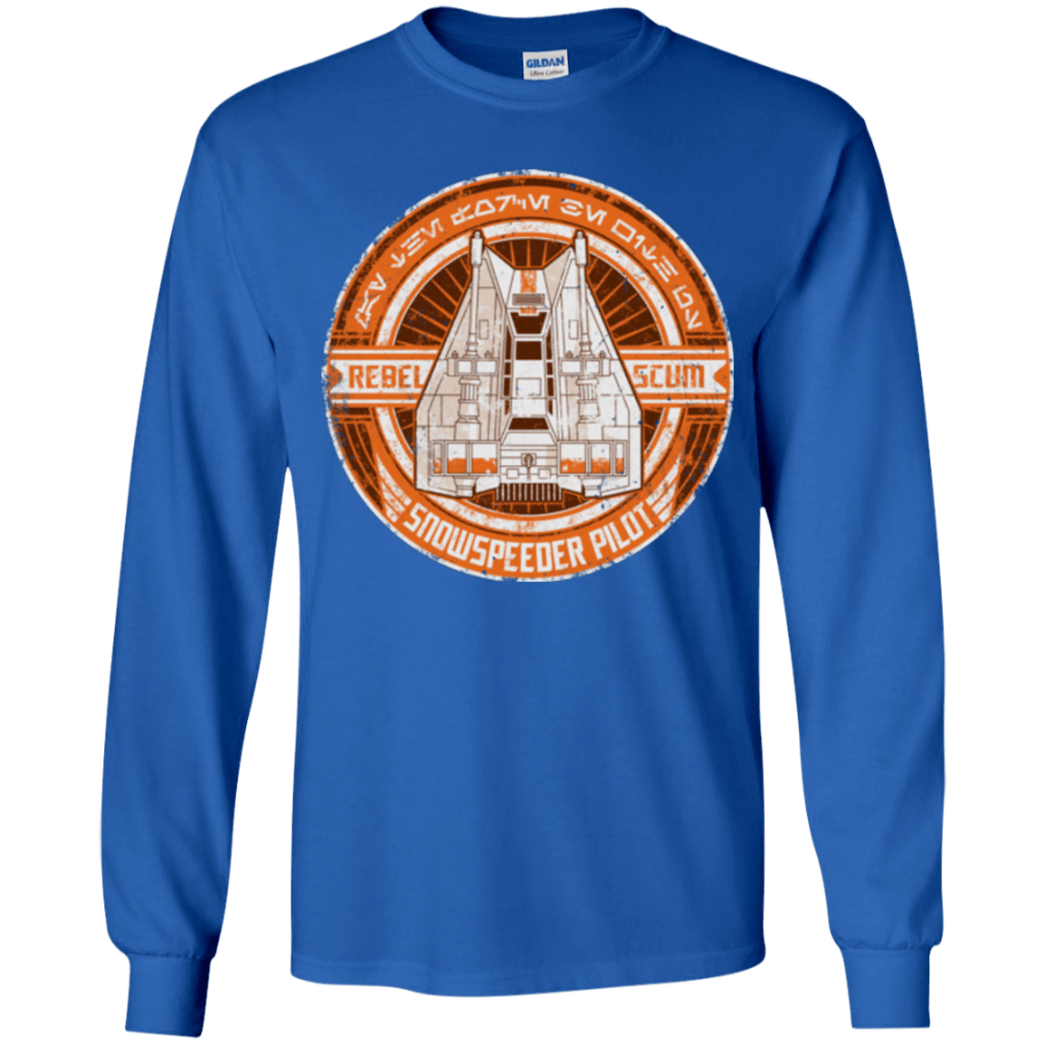 T-Shirts Royal / YS Snowspeeder Scum Youth Long Sleeve T-Shirt