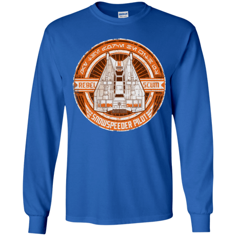 T-Shirts Royal / YS Snowspeeder Scum Youth Long Sleeve T-Shirt
