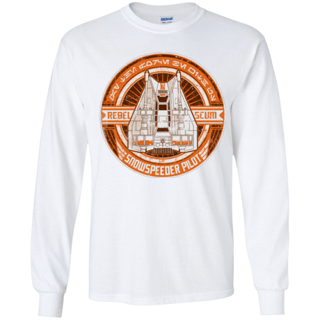 T-Shirts White / YS Snowspeeder Scum Youth Long Sleeve T-Shirt