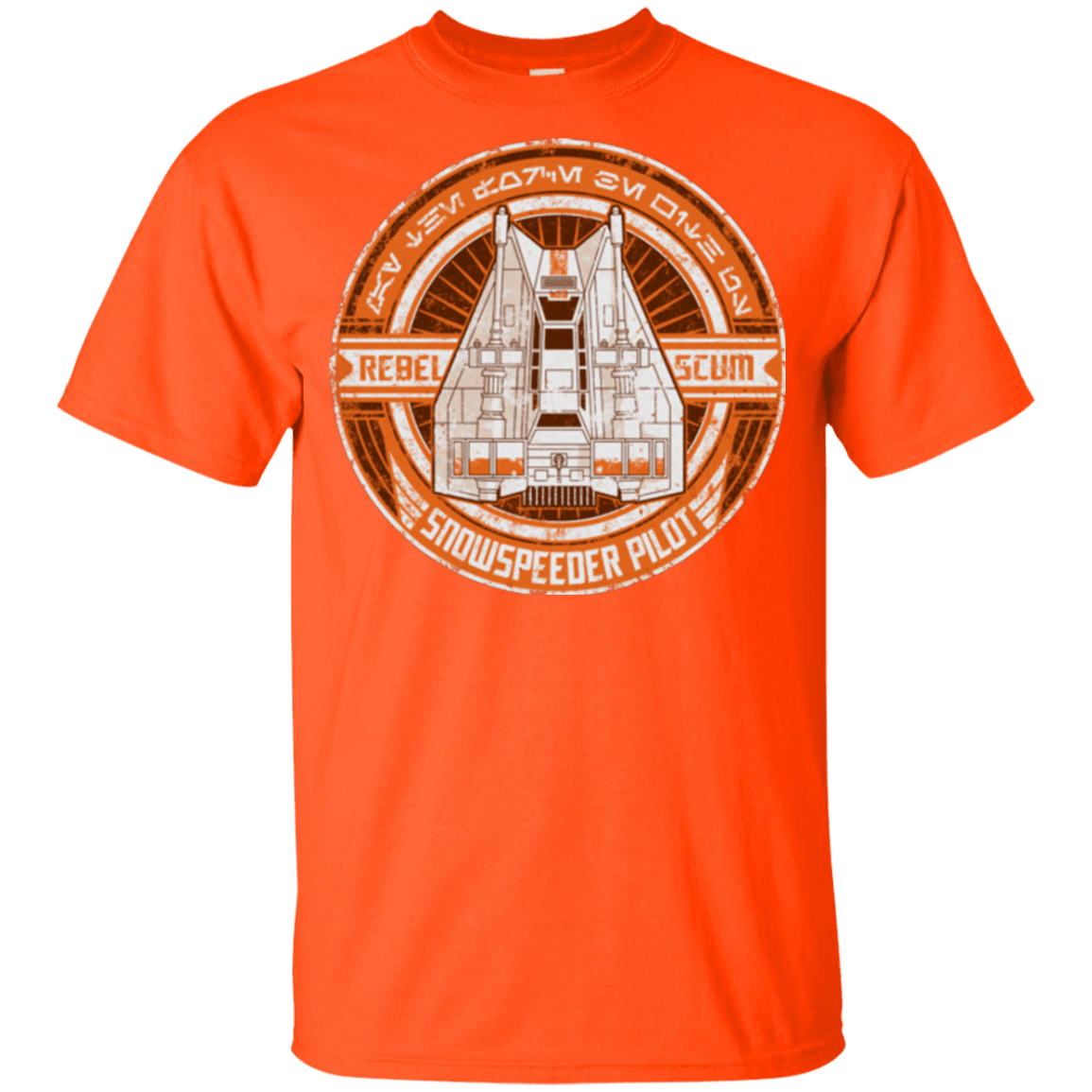 T-Shirts Orange / YXS Snowspeeder Scum Youth T-Shirt