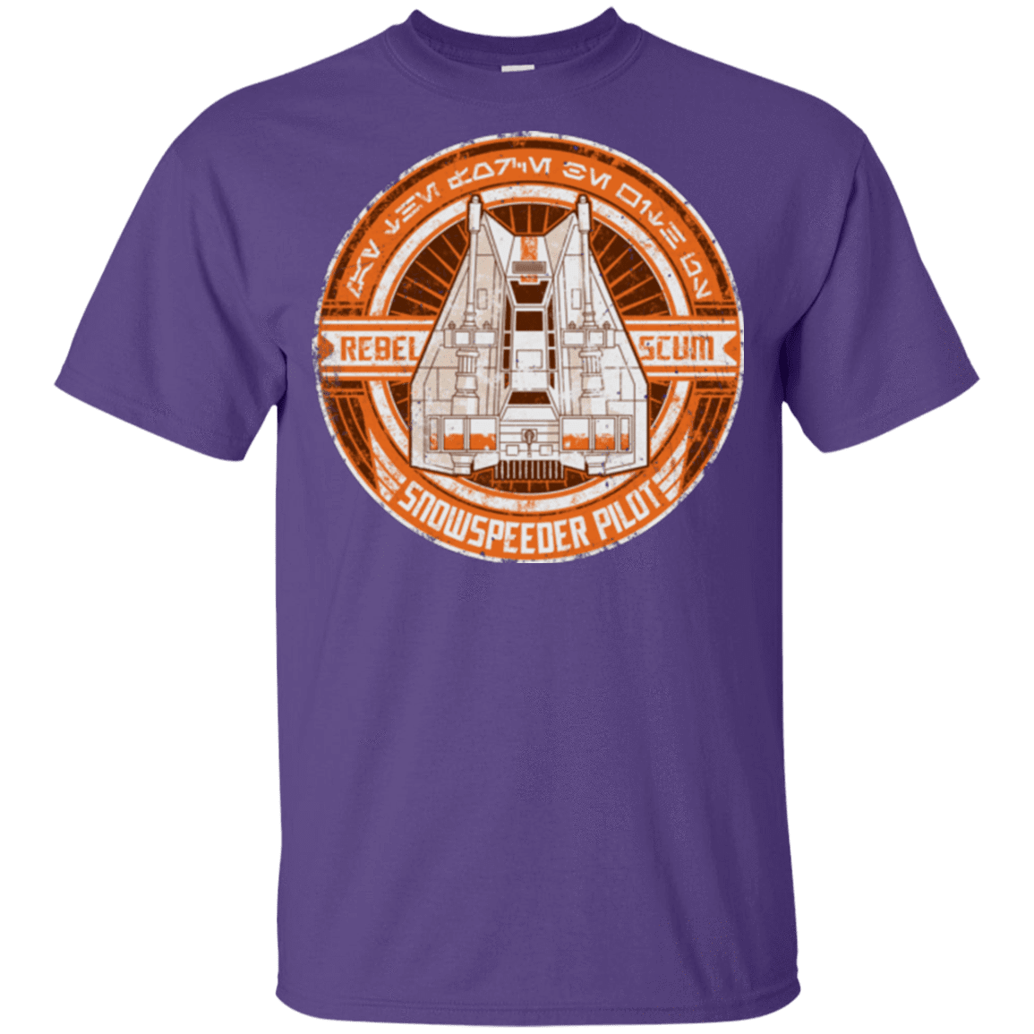 T-Shirts Purple / YXS Snowspeeder Scum Youth T-Shirt