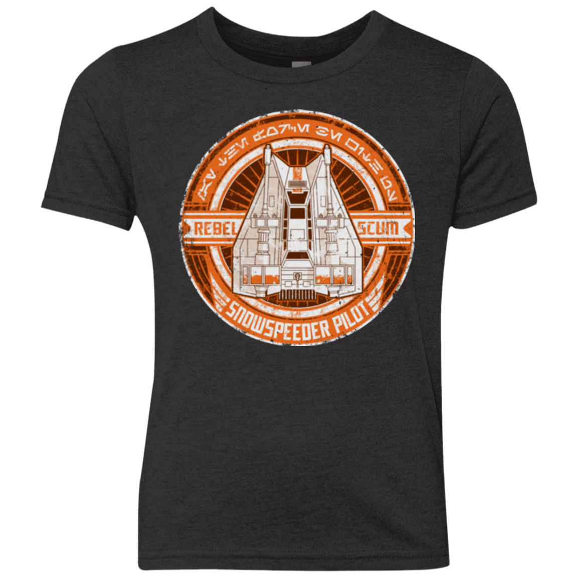 T-Shirts Vintage Black / YXS Snowspeeder Scum Youth Triblend T-Shirt