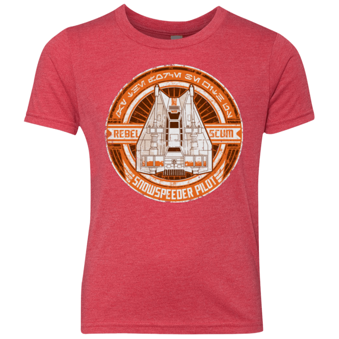 T-Shirts Vintage Red / YXS Snowspeeder Scum Youth Triblend T-Shirt