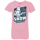 T-Shirts Light Pink / YXS Snowtrooper Girls Premium T-Shirt