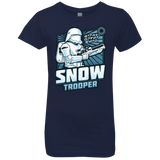 T-Shirts Midnight Navy / YXS Snowtrooper Girls Premium T-Shirt