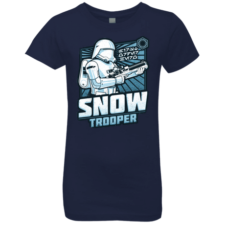 T-Shirts Midnight Navy / YXS Snowtrooper Girls Premium T-Shirt
