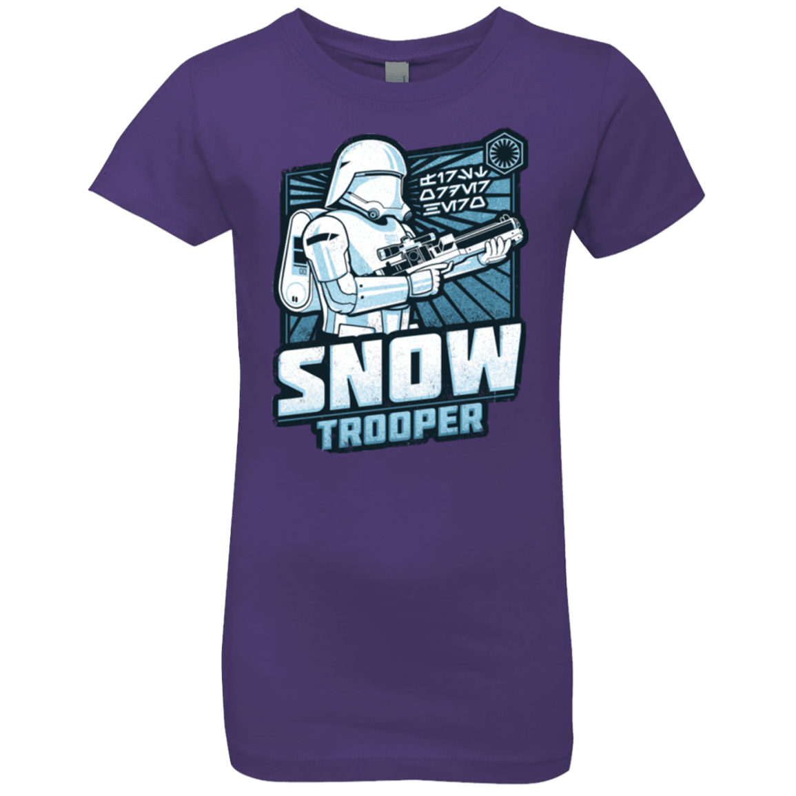 T-Shirts Purple Rush / YXS Snowtrooper Girls Premium T-Shirt
