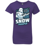 T-Shirts Purple Rush / YXS Snowtrooper Girls Premium T-Shirt