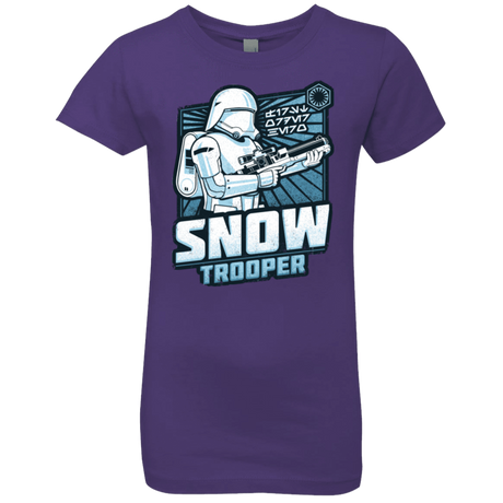 T-Shirts Purple Rush / YXS Snowtrooper Girls Premium T-Shirt
