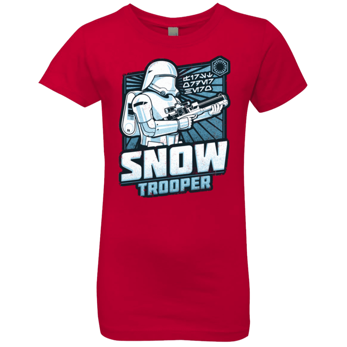 T-Shirts Red / YXS Snowtrooper Girls Premium T-Shirt