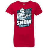 T-Shirts Red / YXS Snowtrooper Girls Premium T-Shirt