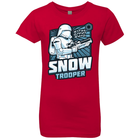 T-Shirts Red / YXS Snowtrooper Girls Premium T-Shirt