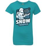 T-Shirts Tahiti Blue / YXS Snowtrooper Girls Premium T-Shirt