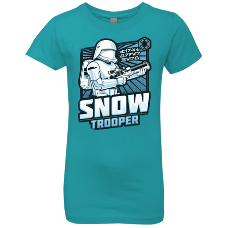 T-Shirts Tahiti Blue / YXS Snowtrooper Girls Premium T-Shirt