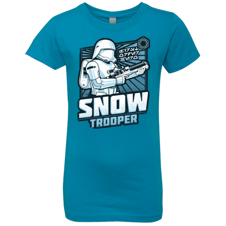 T-Shirts Turquoise / YXS Snowtrooper Girls Premium T-Shirt
