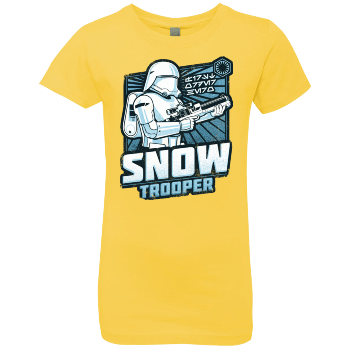 T-Shirts Vibrant Yellow / YXS Snowtrooper Girls Premium T-Shirt
