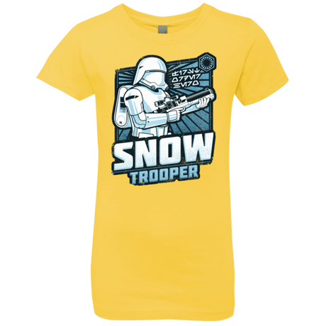 T-Shirts Vibrant Yellow / YXS Snowtrooper Girls Premium T-Shirt