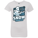 T-Shirts White / YXS Snowtrooper Girls Premium T-Shirt