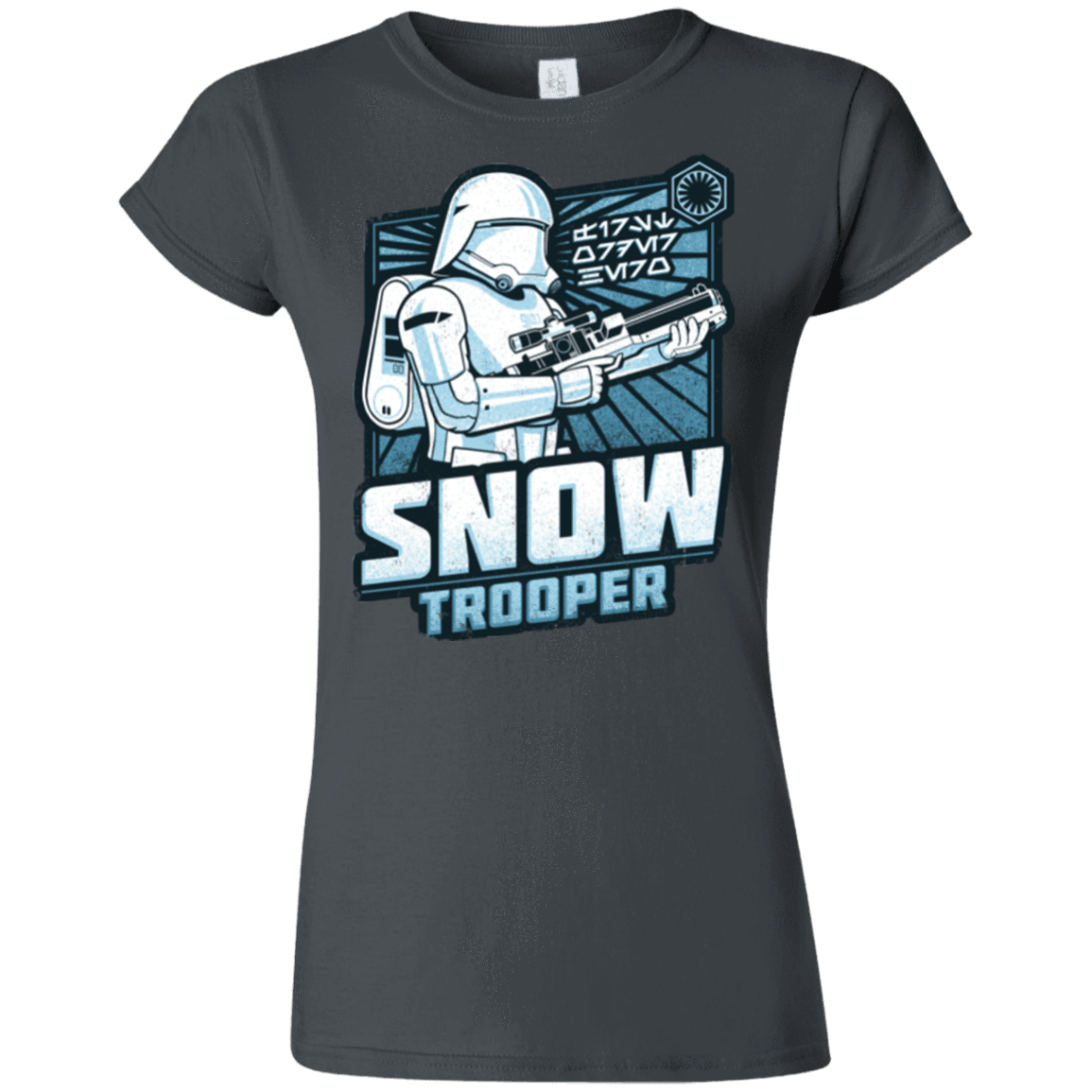 T-Shirts Charcoal / S Snowtrooper Junior Slimmer-Fit T-Shirt