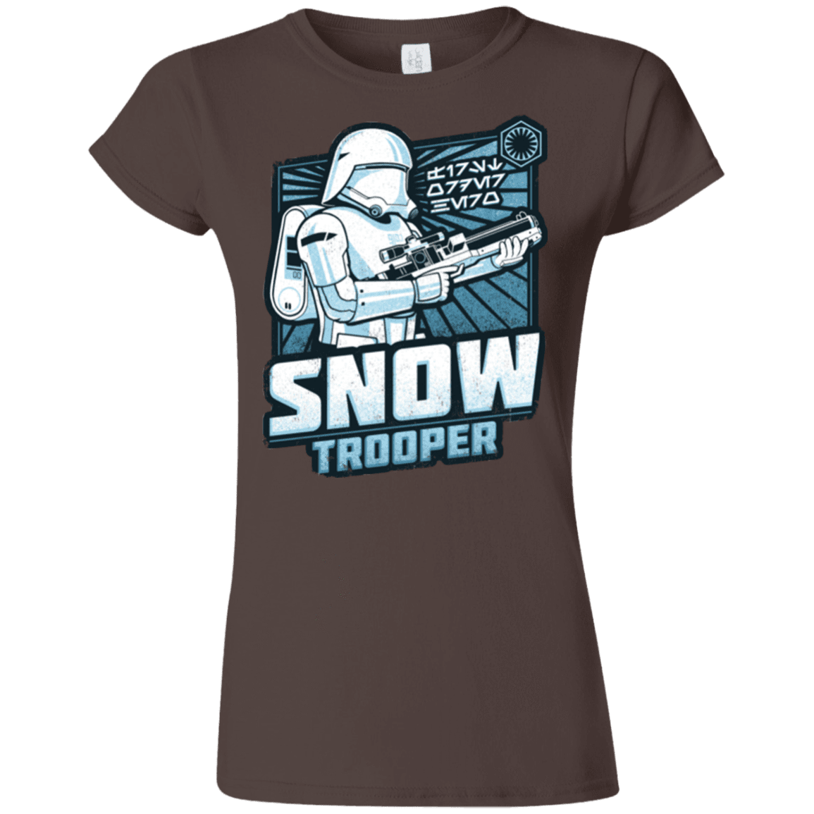 T-Shirts Dark Chocolate / S Snowtrooper Junior Slimmer-Fit T-Shirt