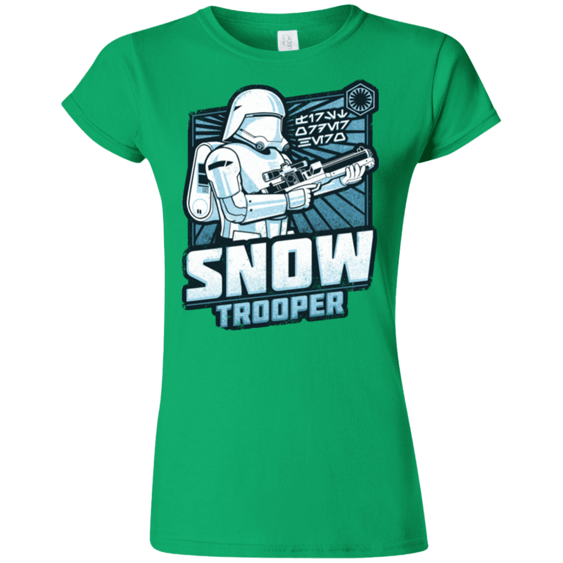 T-Shirts Irish Green / S Snowtrooper Junior Slimmer-Fit T-Shirt