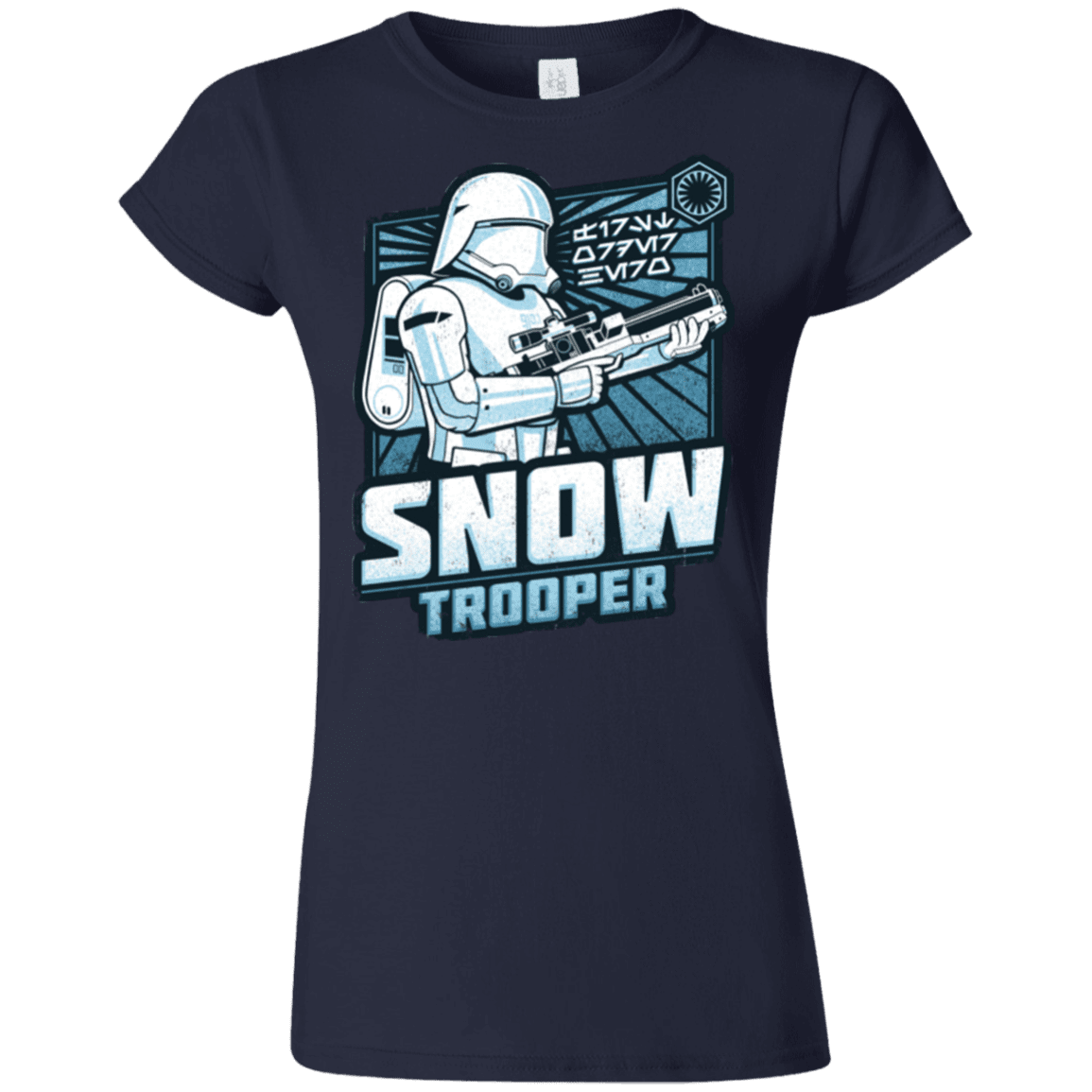 T-Shirts Navy / S Snowtrooper Junior Slimmer-Fit T-Shirt