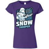 T-Shirts Purple / S Snowtrooper Junior Slimmer-Fit T-Shirt