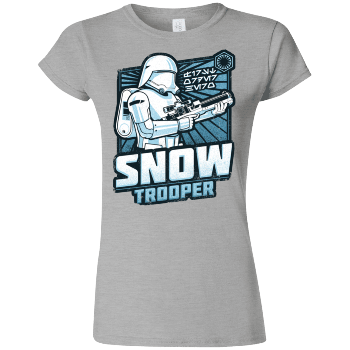 T-Shirts Sport Grey / S Snowtrooper Junior Slimmer-Fit T-Shirt