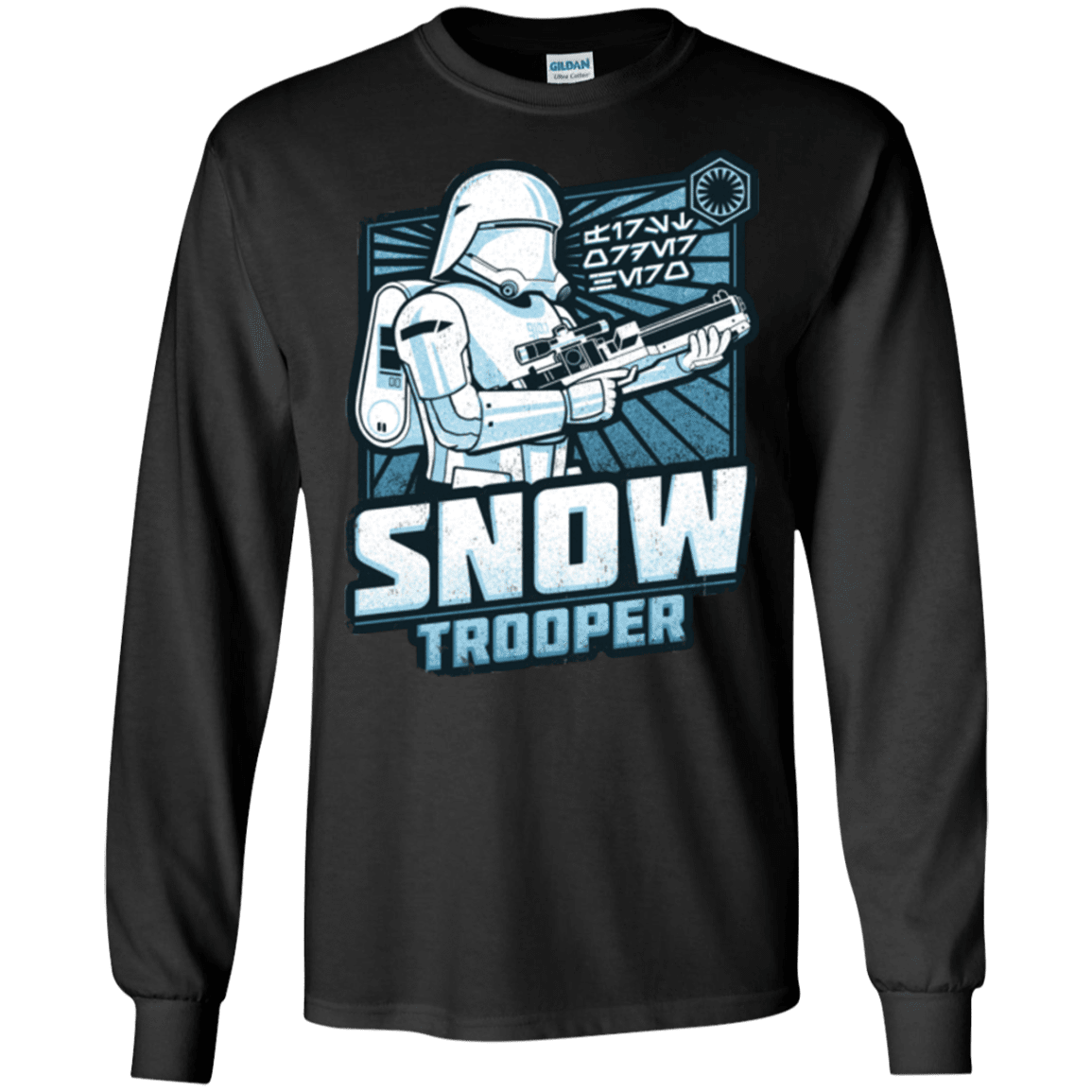 T-Shirts Black / S Snowtrooper Men's Long Sleeve T-Shirt