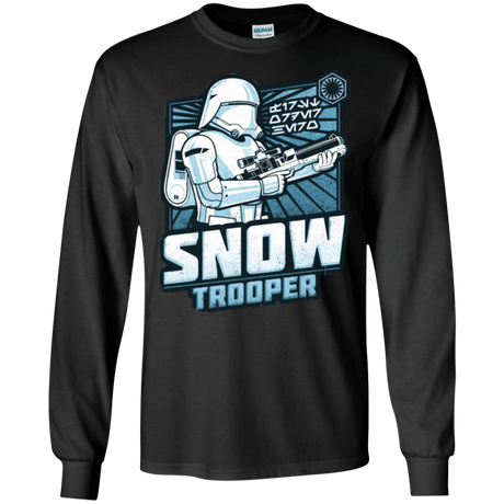 T-Shirts Black / S Snowtrooper Men's Long Sleeve T-Shirt