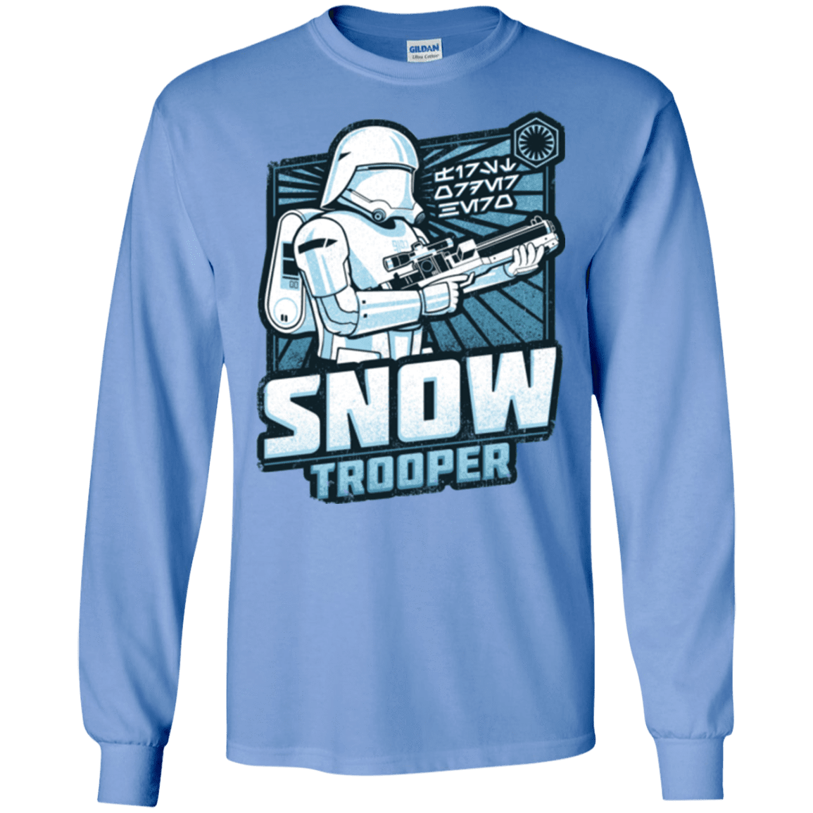 T-Shirts Carolina Blue / S Snowtrooper Men's Long Sleeve T-Shirt