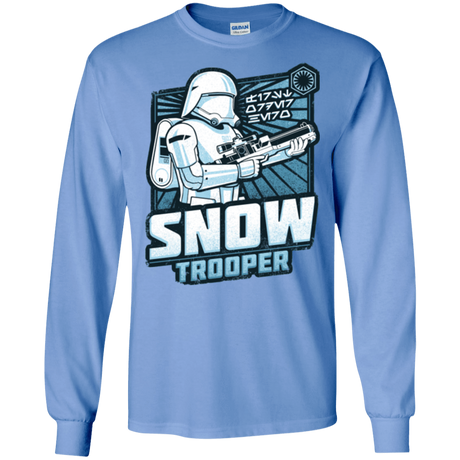 T-Shirts Carolina Blue / S Snowtrooper Men's Long Sleeve T-Shirt