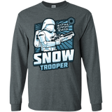 T-Shirts Dark Heather / S Snowtrooper Men's Long Sleeve T-Shirt