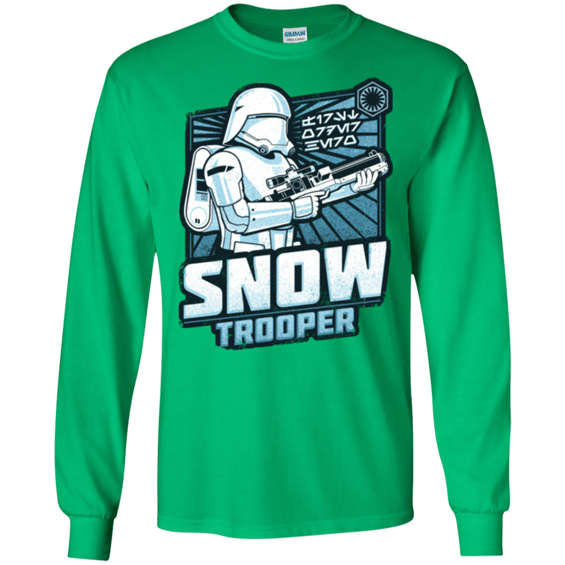 T-Shirts Irish Green / S Snowtrooper Men's Long Sleeve T-Shirt