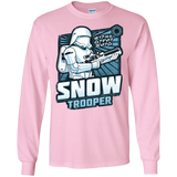 T-Shirts Light Pink / S Snowtrooper Men's Long Sleeve T-Shirt